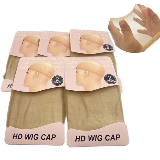 Wig Hair Net – Breathable & Secure Fit (2-Pack)